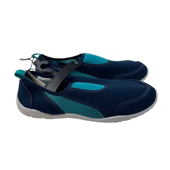 Sol Borne Aqua Surfer Womens Size 11 Navy Blue/Teal Water Shoes - Picture 2 of 9